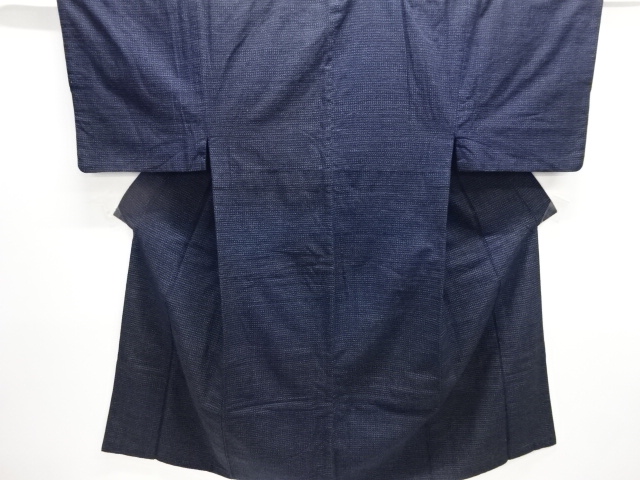 アンティーク　木綿本場久留米書生絣男物着物